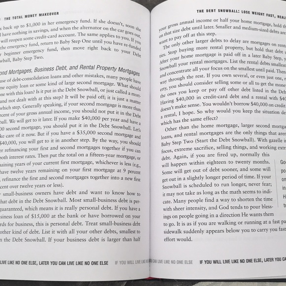 Dave Ramsey Get out of Debt Save money EUC Cover has some blue marks - Picture 6 of 6